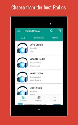 Creole Radio android App screenshot 5